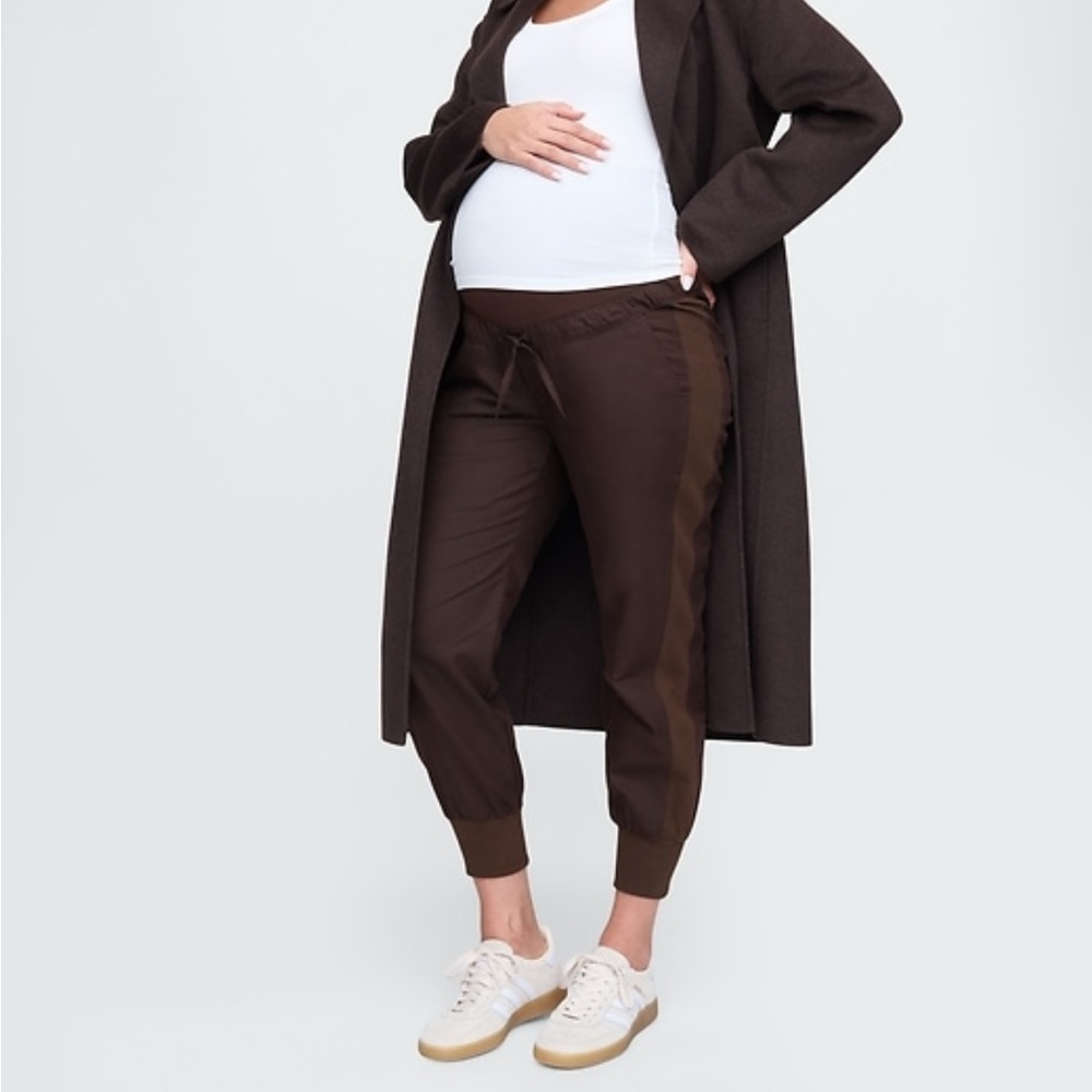 Maternity Brown Joggers